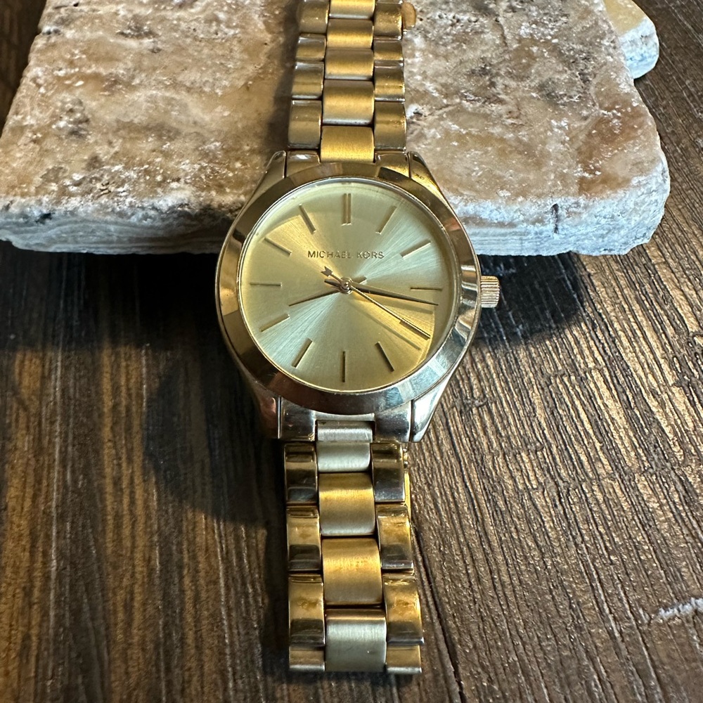 Michael Kors gold watch